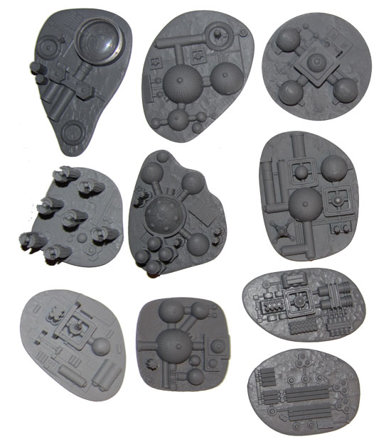 Martians: A Story of Civilization - Building miniatures